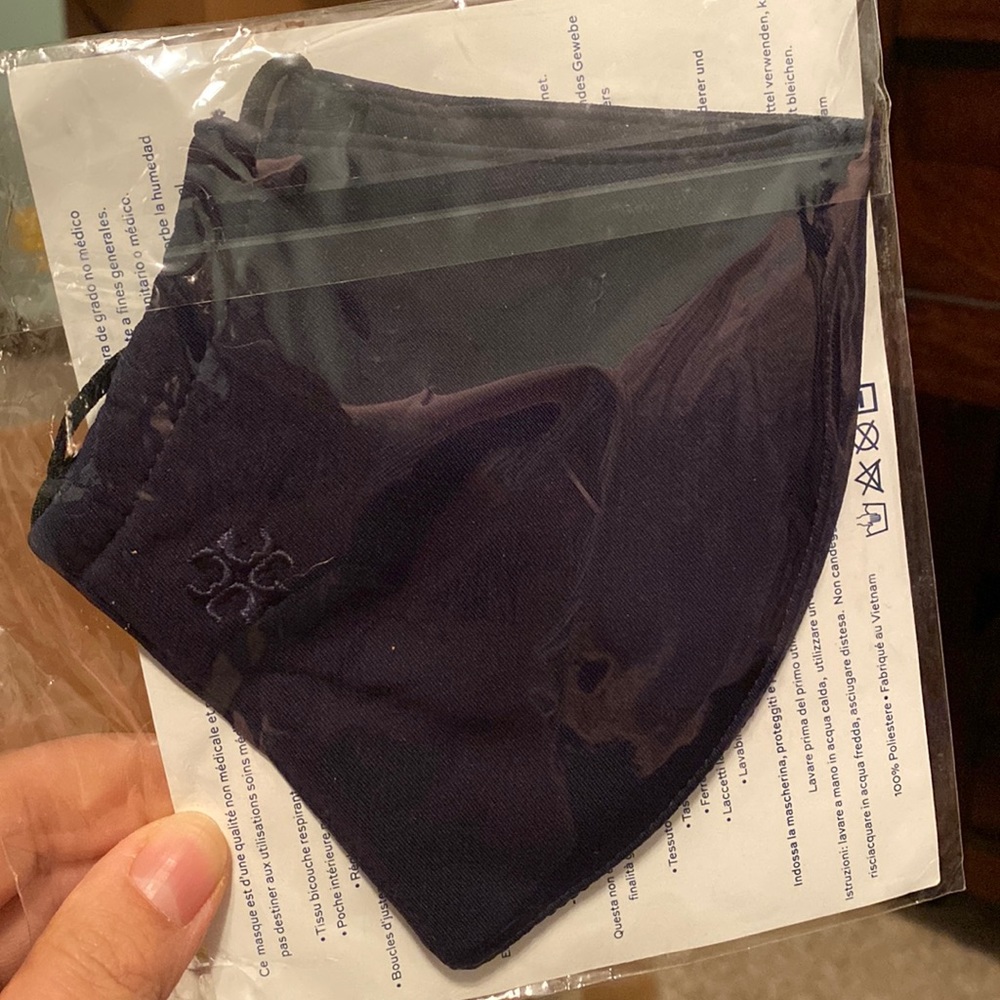 Tory Burch face mask